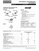 DataSheet RFD12N06RLE pdf